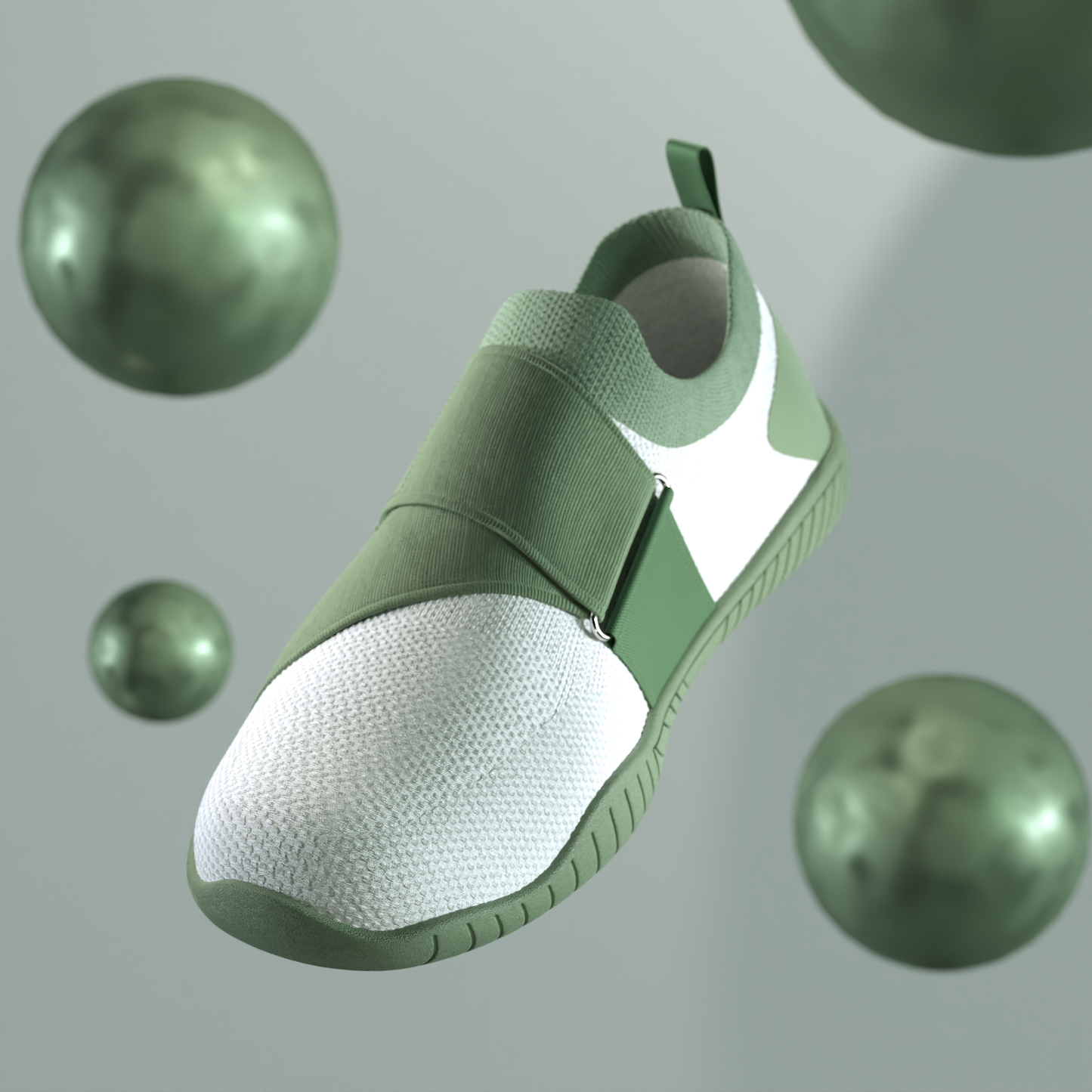 Trainers V2 in Clay Green