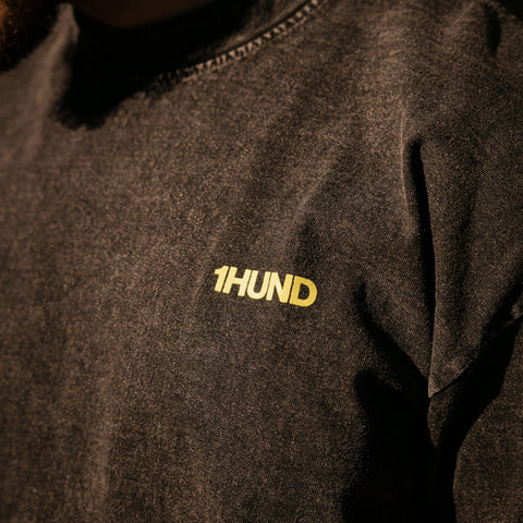 Death Valley Tee in Carbon Black