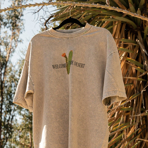 Mojave Tee in Limestone