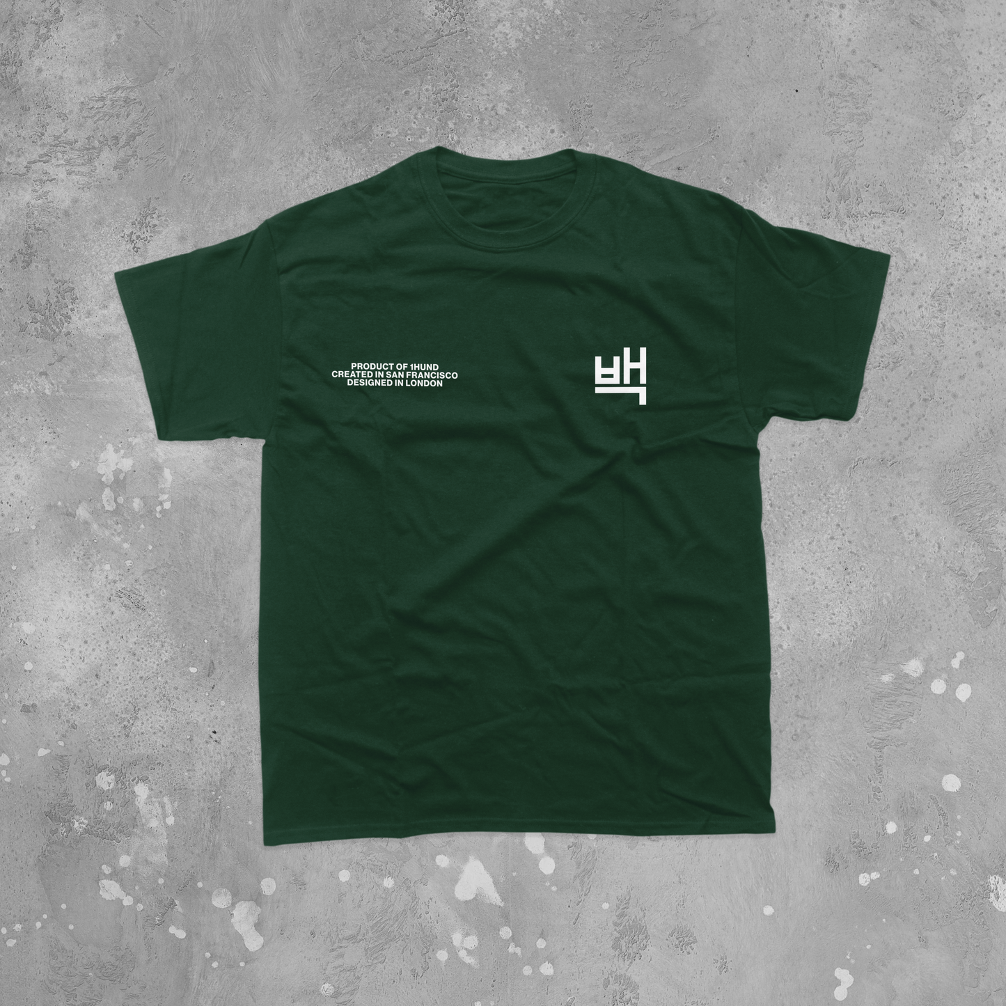 Staples Drop-shoulder Tee in Ivy