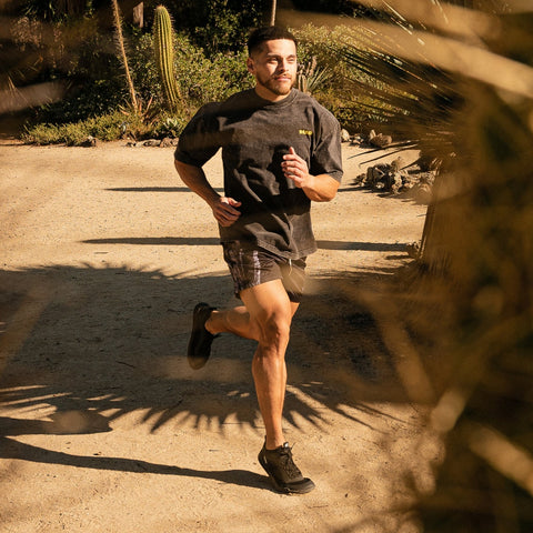 Saguaro Mesh Shorts in Black
