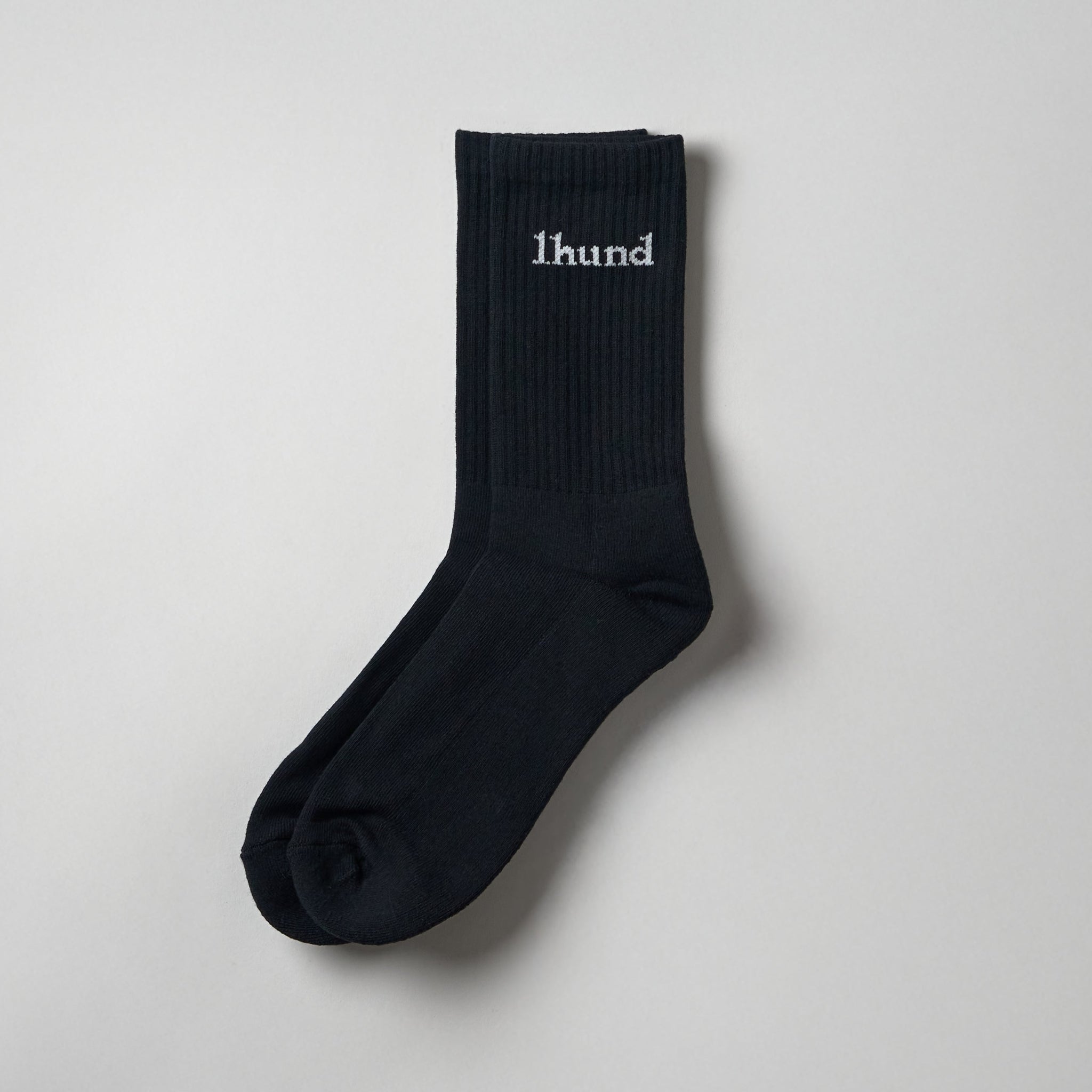 Essential Crew Socks in Black