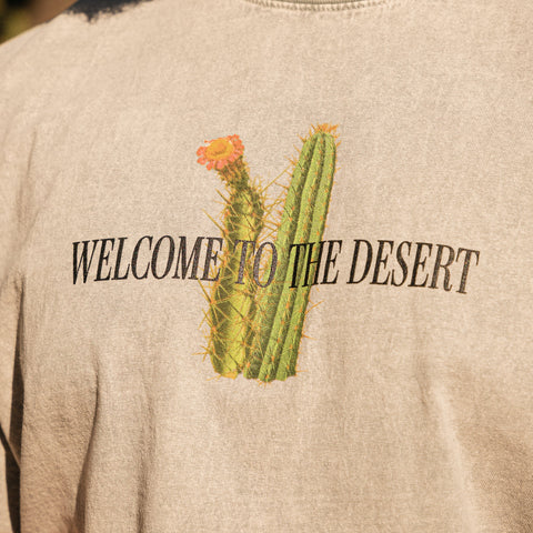 Mojave Tee in Limestone