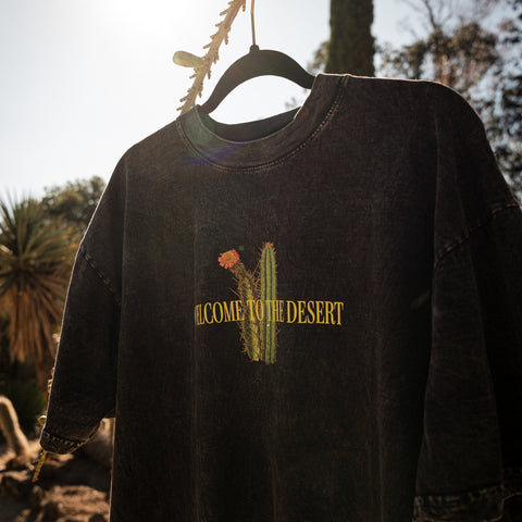 Mojave Tee in Carbon Black