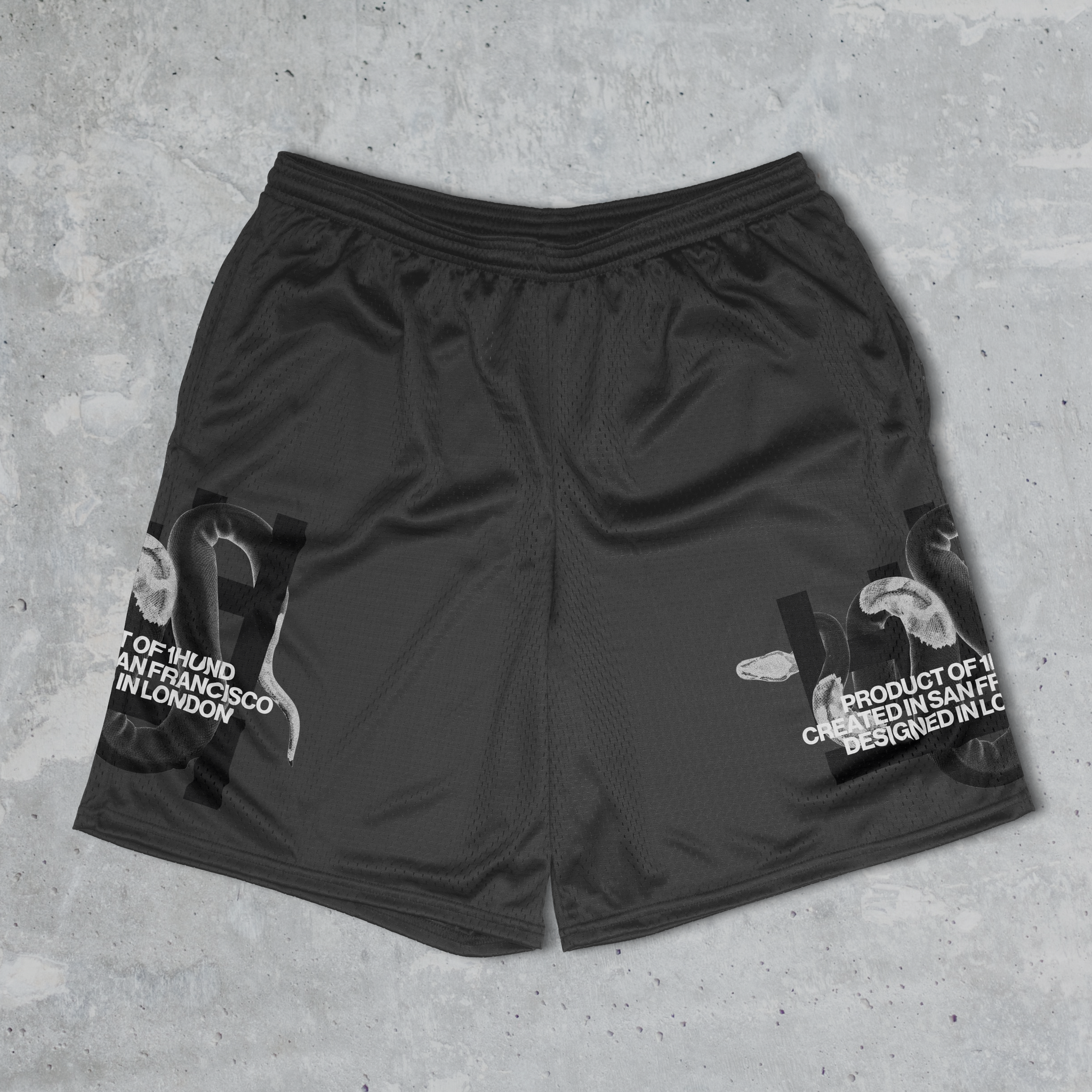 Mamba Street Shorts in Black